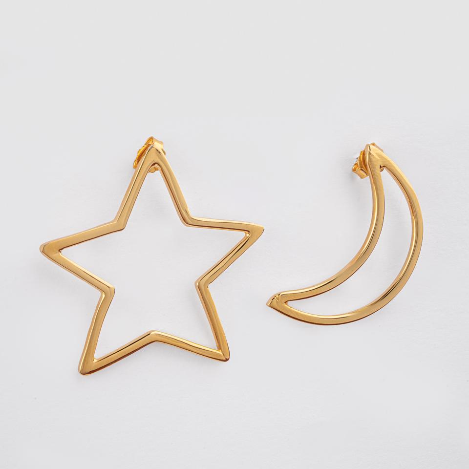 925 sterling silver earrings 18k gold plated