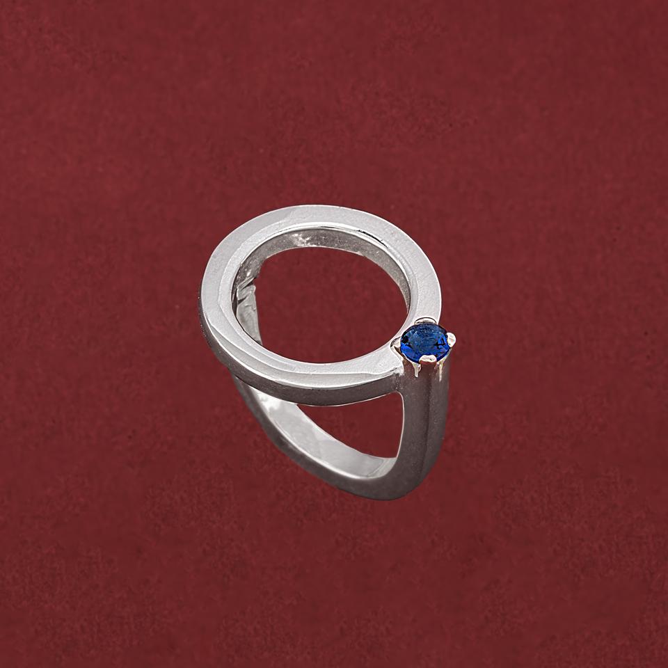 925 sterling silver ring Zircon stone